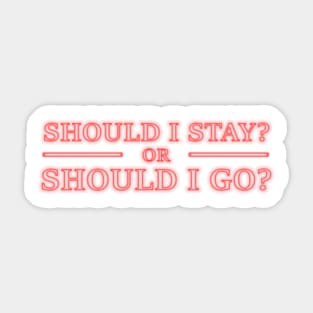 Stanger things Sticker